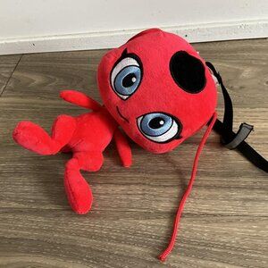 Miraculous Tales of Ladybug Tiki 9" Plush with Carry Strap Zag Spirit